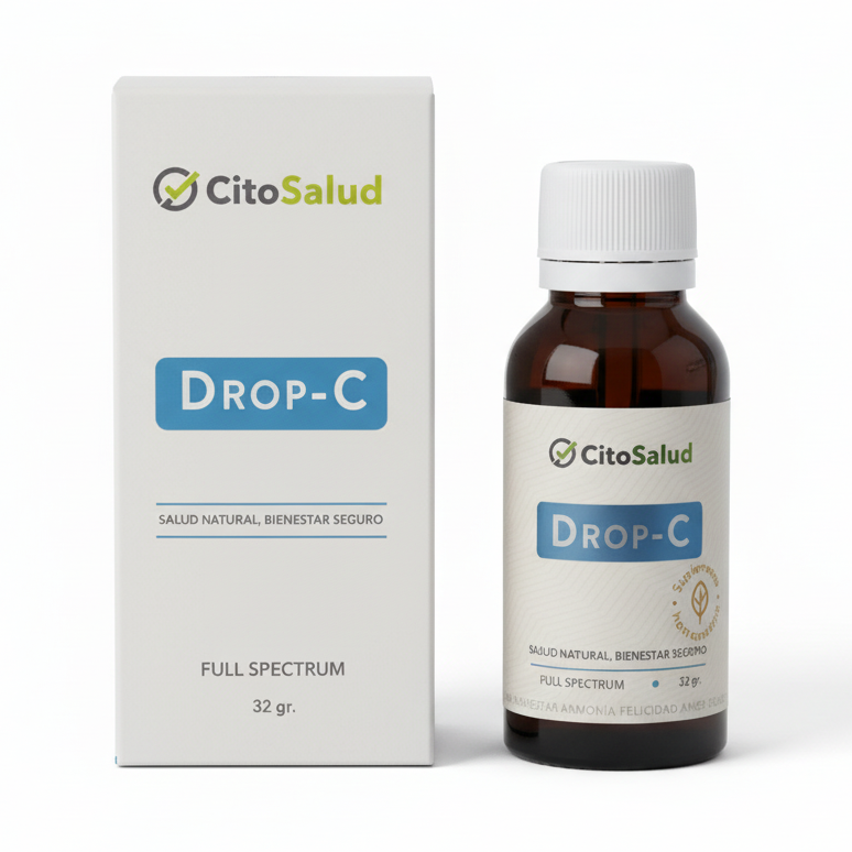 CBD en gránulos Full Spectrum para ansiedad, estrés y equilibrio emocional | DROP-C CitoSalud México